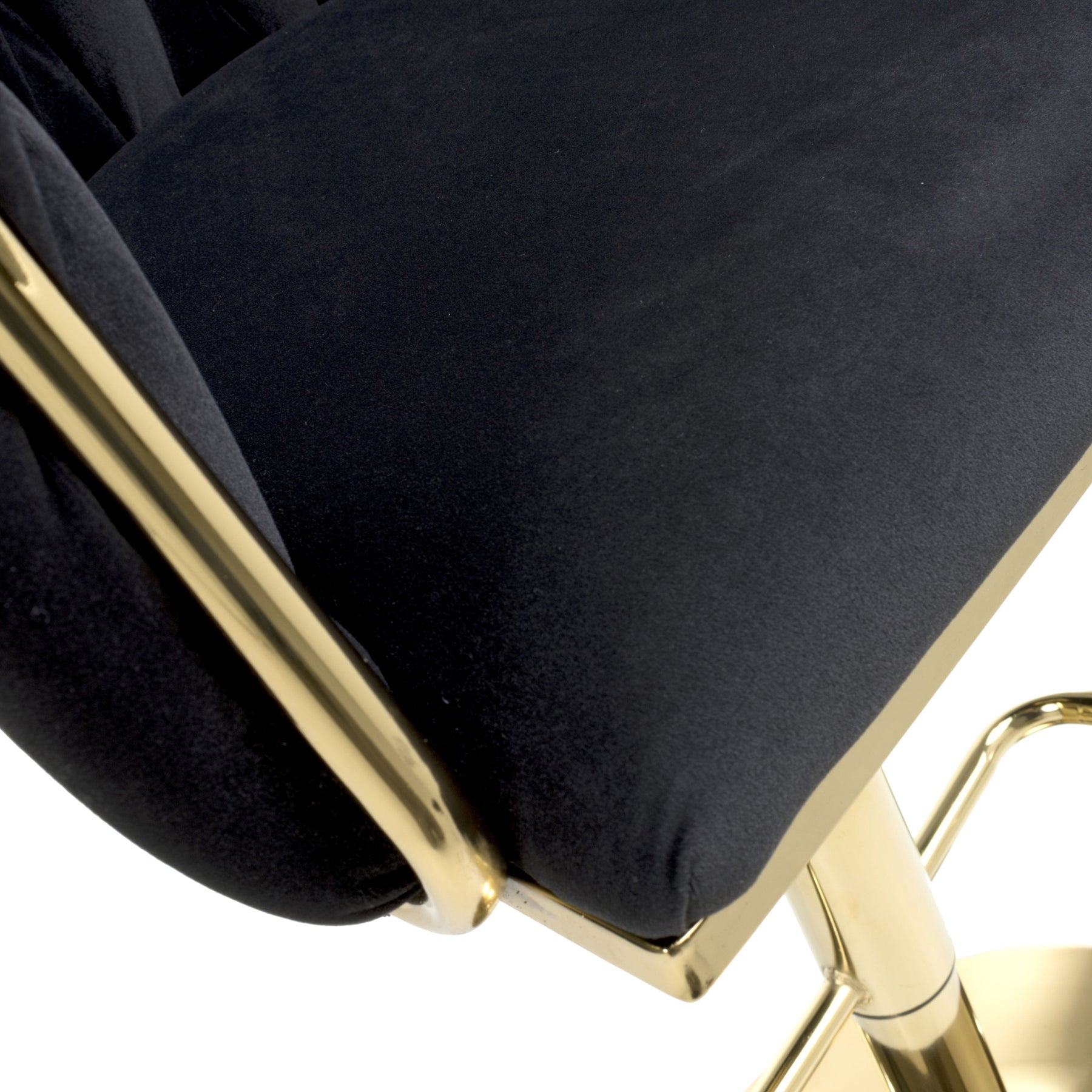 Cindy Woven Bar Stool Black from Roseland Furniture