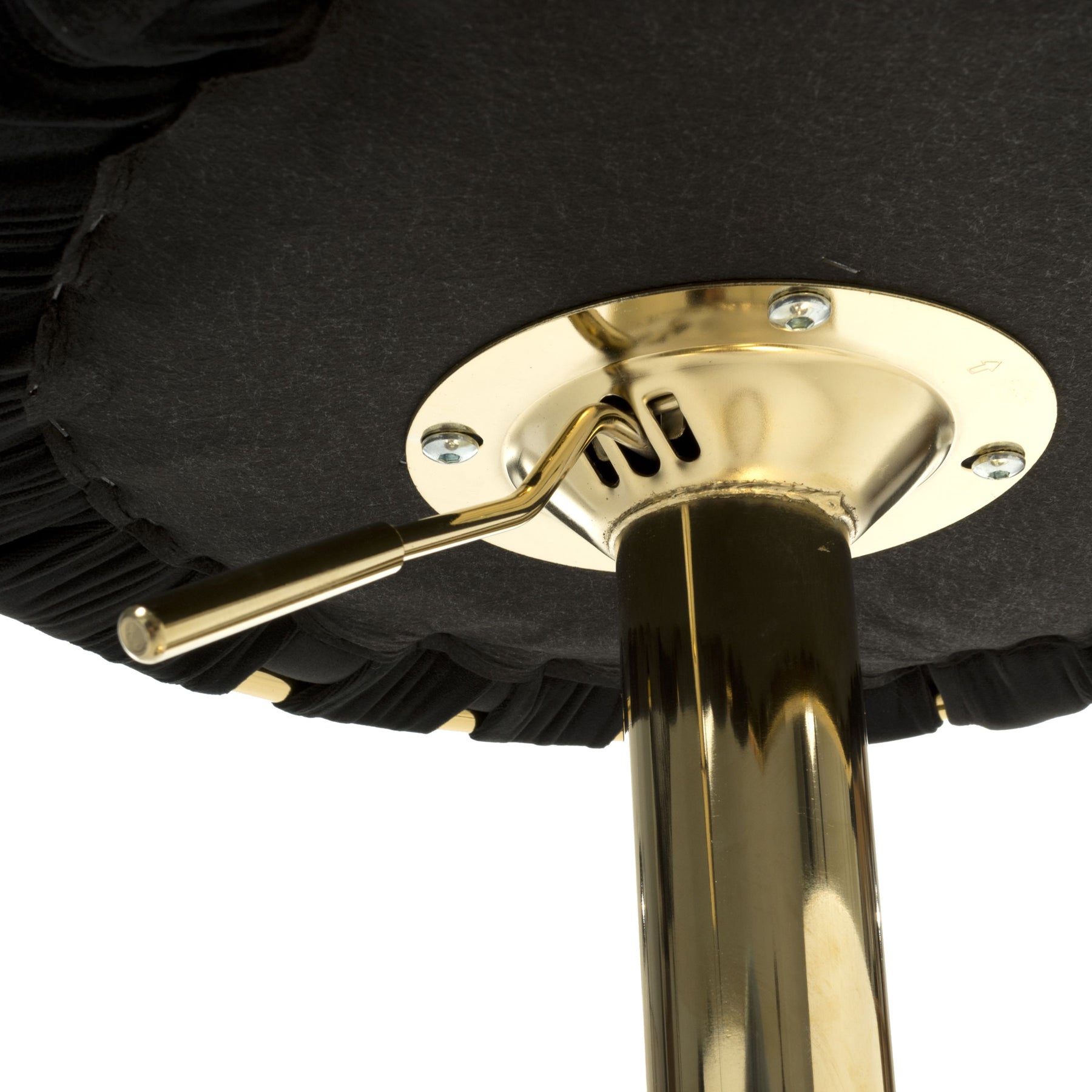 Cindy Woven Bar Stool Black from Roseland Furniture