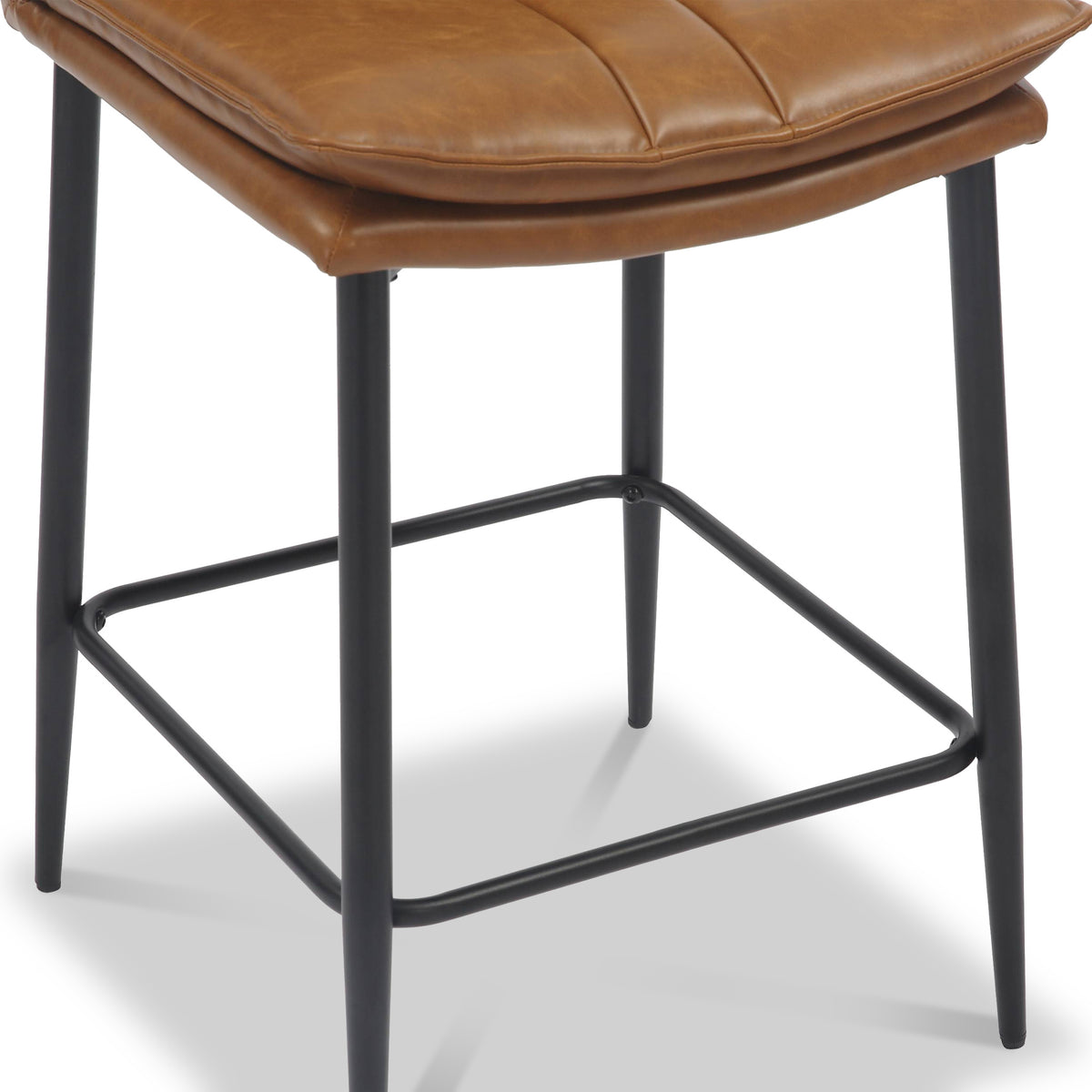 Dale Faux Leather Bar Stool from Roseland Furniture