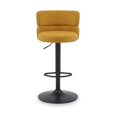 Clayden Brushed Velvet Bar Stool