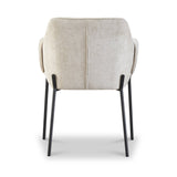 Trento Chenille Dining Chair Natural from Roseland Furniture