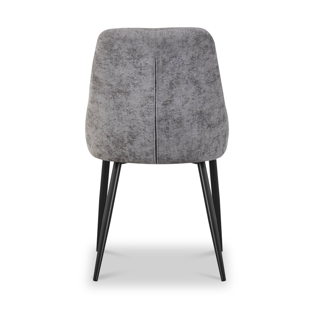 Darnley Chenille Dining Chair Grey from Roseland Furniture
