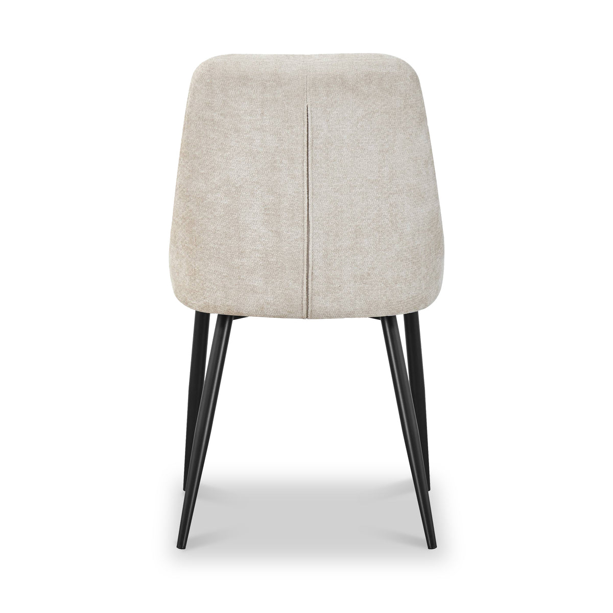 Darnley Chenille Dining Chair Natural from Roseland Furniture