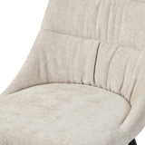 Darnley Chenille Dining Chair Natural from Roseland Furniture
