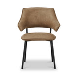 Faraday Textured Dining Chair Tan from Roseland Furniture
