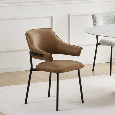 Faraday Faux Leather Dining Chair
