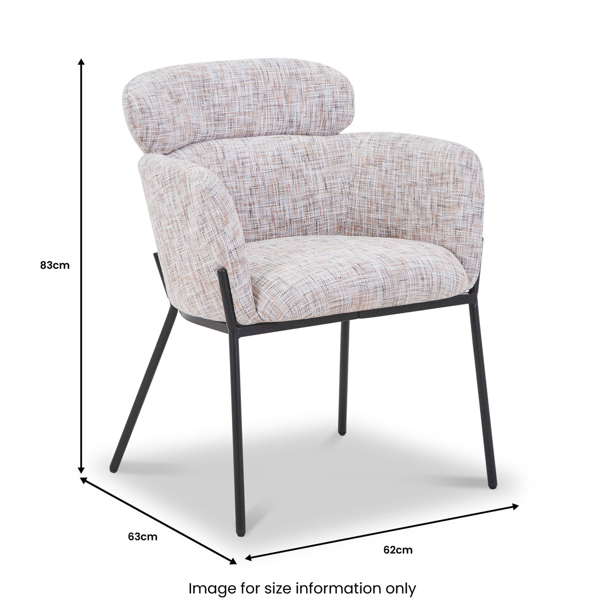 Holbeck Dining Chair Natural from Roseland Furniture