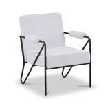 Cardney Speckled Accent Chair Natural from Roseland Furniture