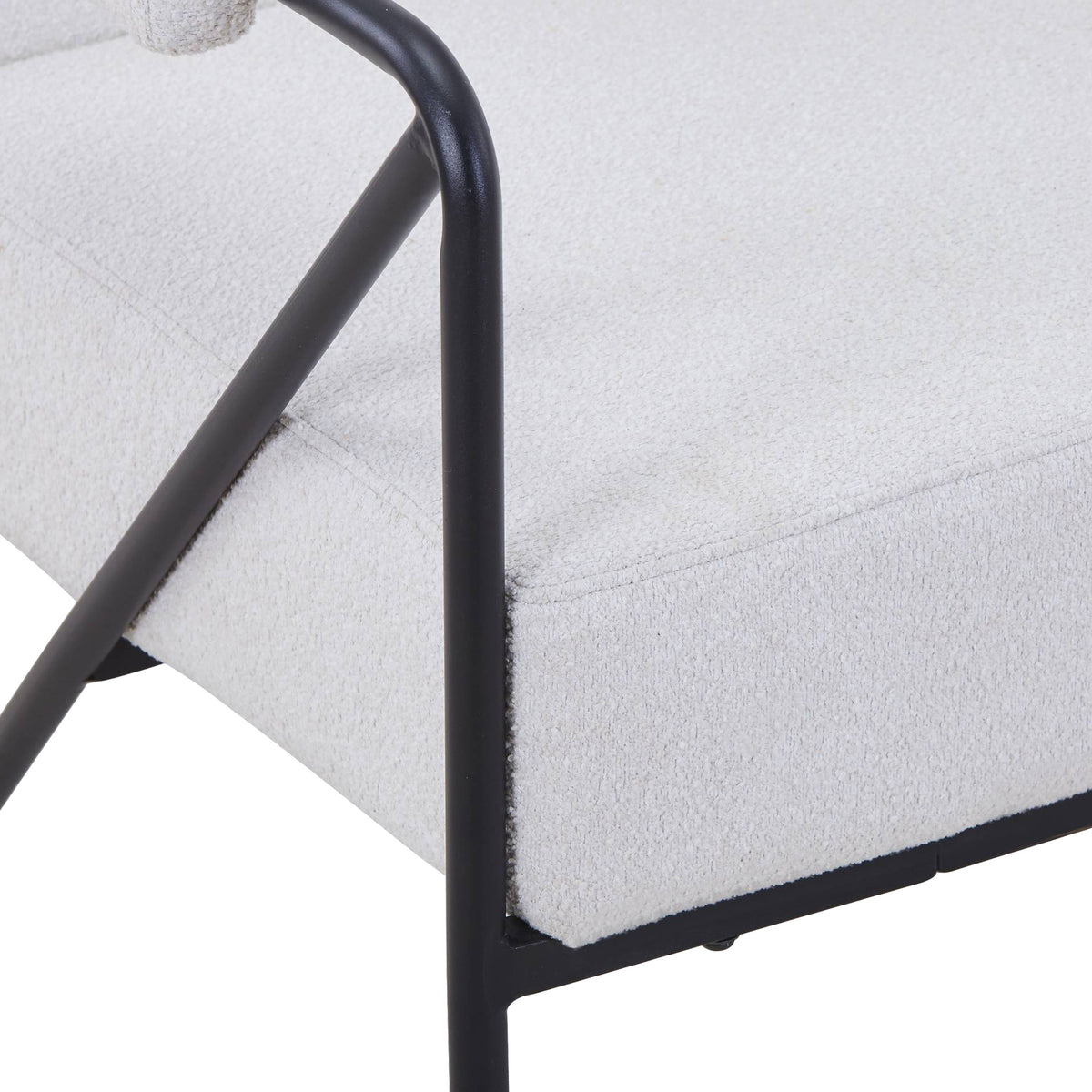 Cardney Speckled Accent Chair Natural from Roseland Furniture