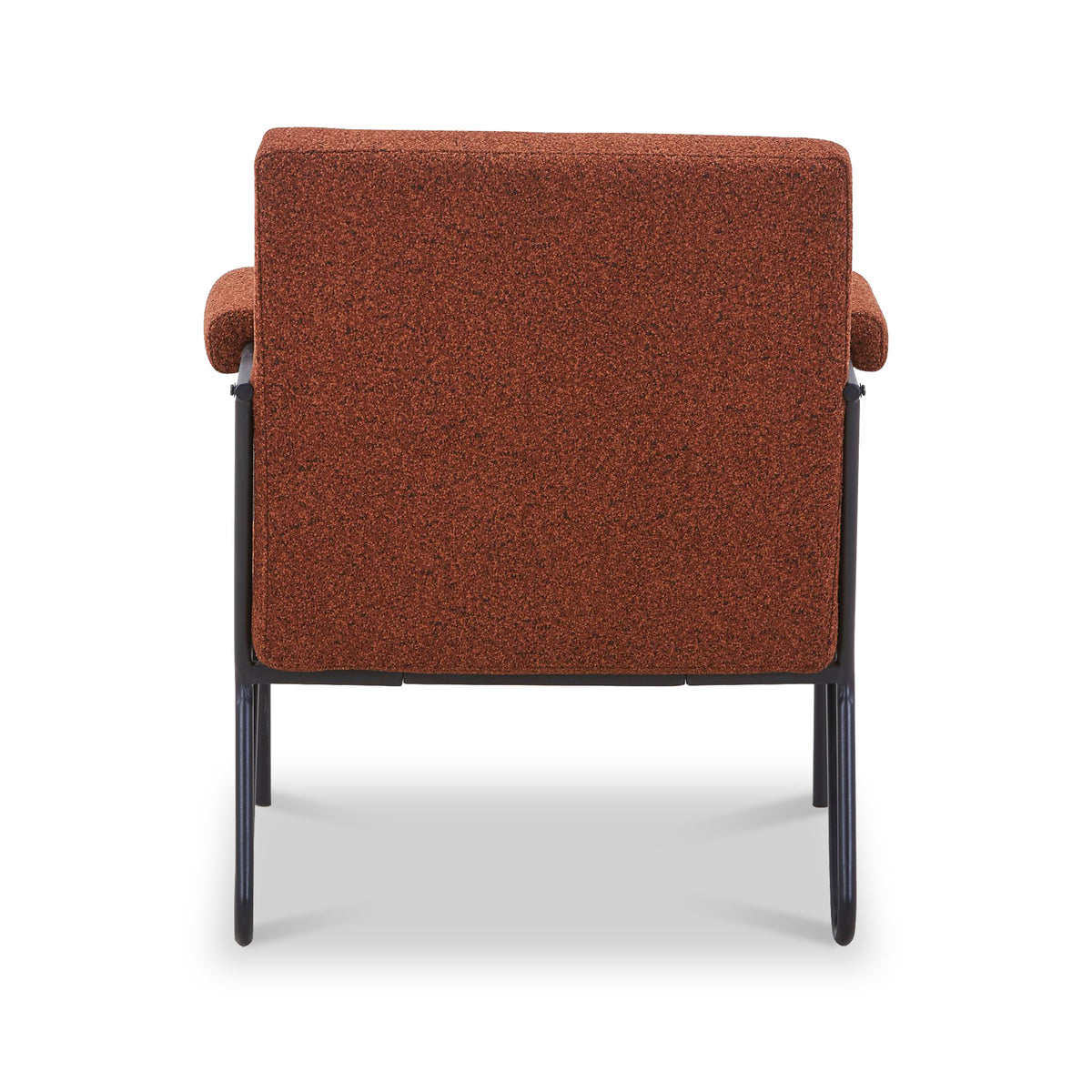 Cardney Speckled Accent Chair Burnt Orange from Roseland Furniture