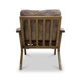 Duke Faux Leather Retro Accent Chair from Roseland Furniture