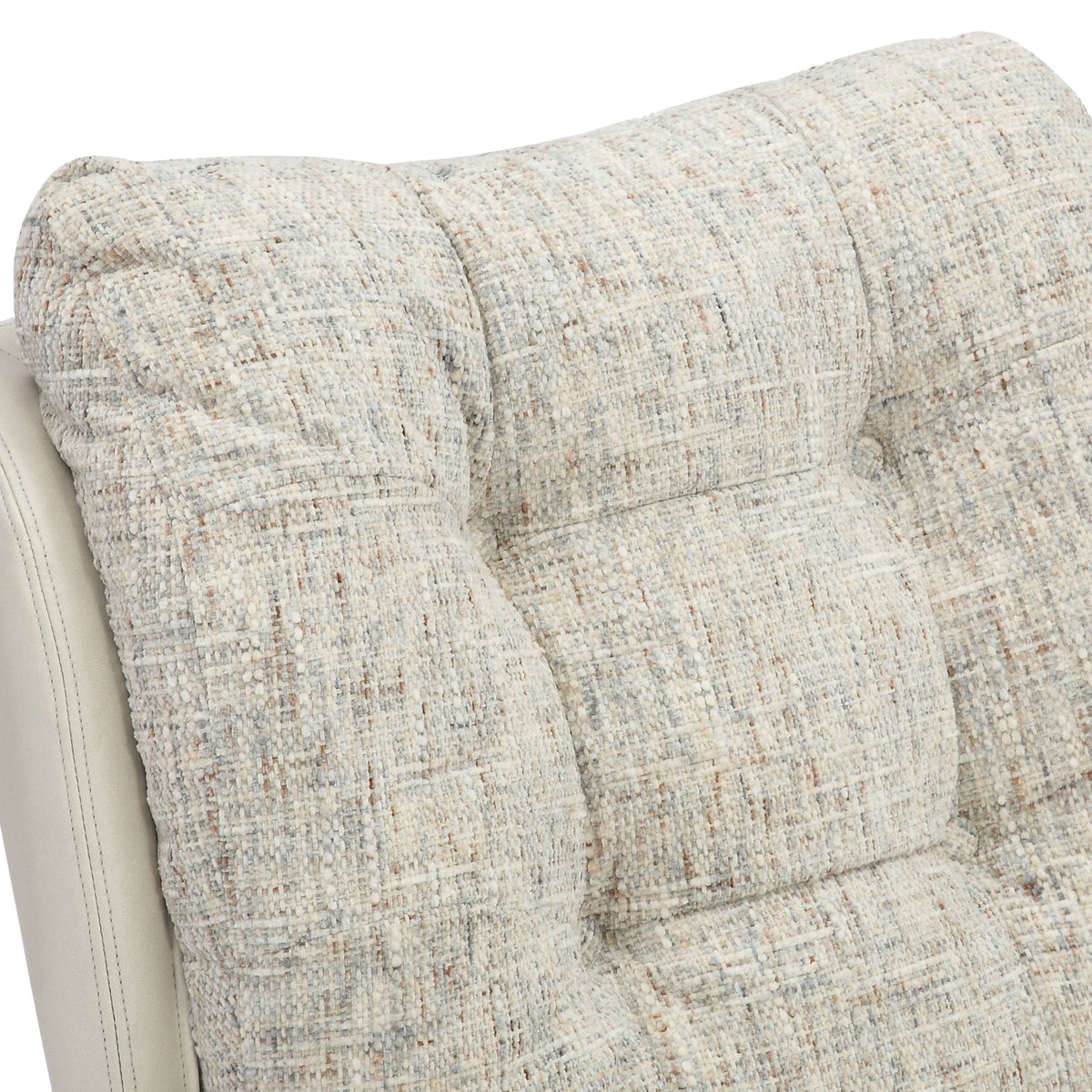 Kelso Accent Chair w Footstool Cream from Roseland Furniture