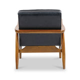 Kingsley Faux Leather Accent Black from Roseland Furniture