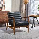 Kingsley Faux Leather Accent Black from Roseland Furniture