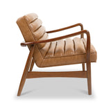 Kingsley Faux Leather 2 seater sofa Tan from Roseland Furniture