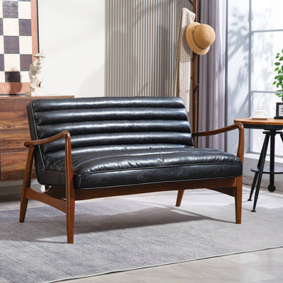 Kingsley Faux Leather 2 Seater Sofa