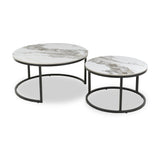 Freiston Nest Of Tables Gold from Roseland Furniture