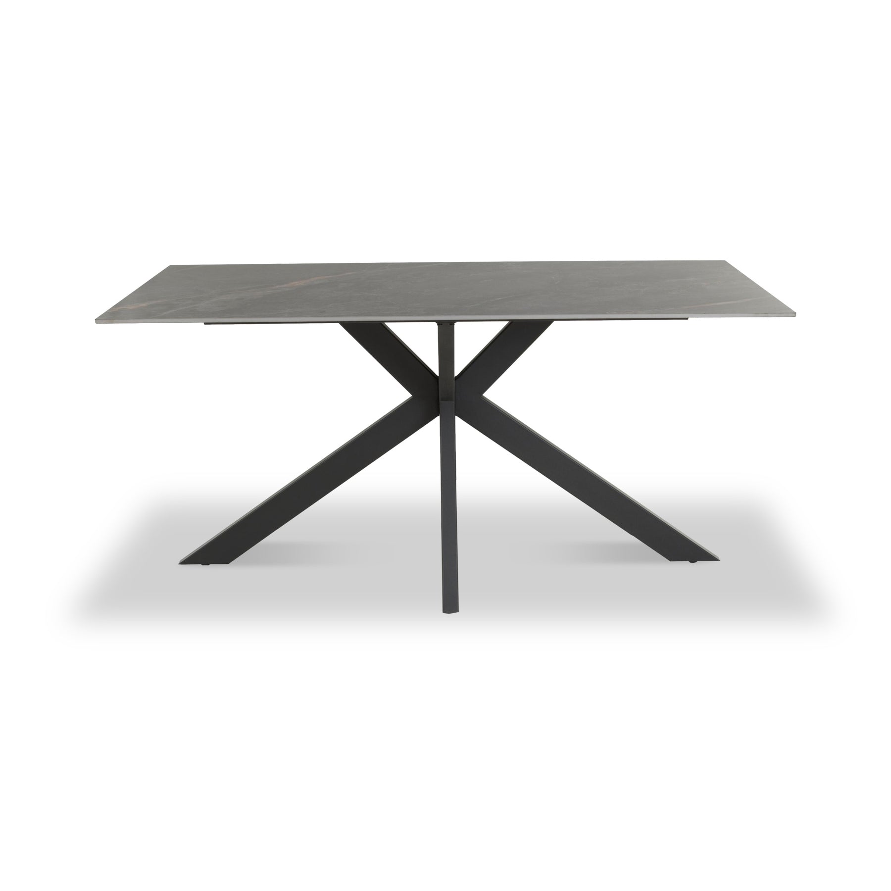 Farnell 160cm Ceramic Dining Table Grey from Roseland Furniture