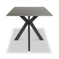 Farnell 160cm Ceramic Dining Table Grey from Roseland Furniture