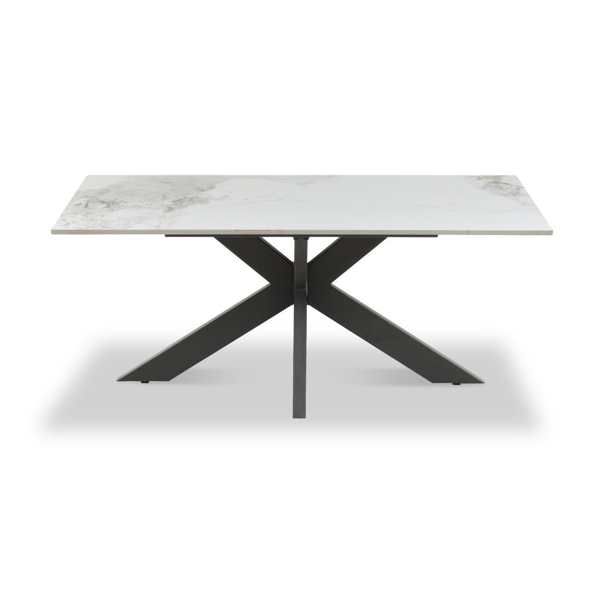 Farnell Ceramic Coffee Table White from Roseland Furniture