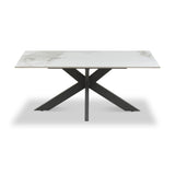 Farnell Ceramic Coffee Table White from Roseland Furniture