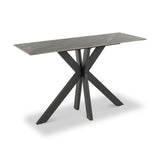 Farnell Ceramic Console Table Grey from Roseland Furniture
