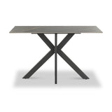 Farnell Ceramic Console Table Grey from Roseland Furniture