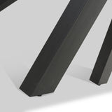 Farnell Ceramic Console Table White from Roseland Furniture