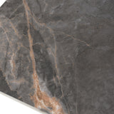 Farnell Ceramic Square Side Table Grey from Roseland Furniture