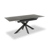 Farnell Ceramic Extending Dining Table Grey from Roseland Furniture