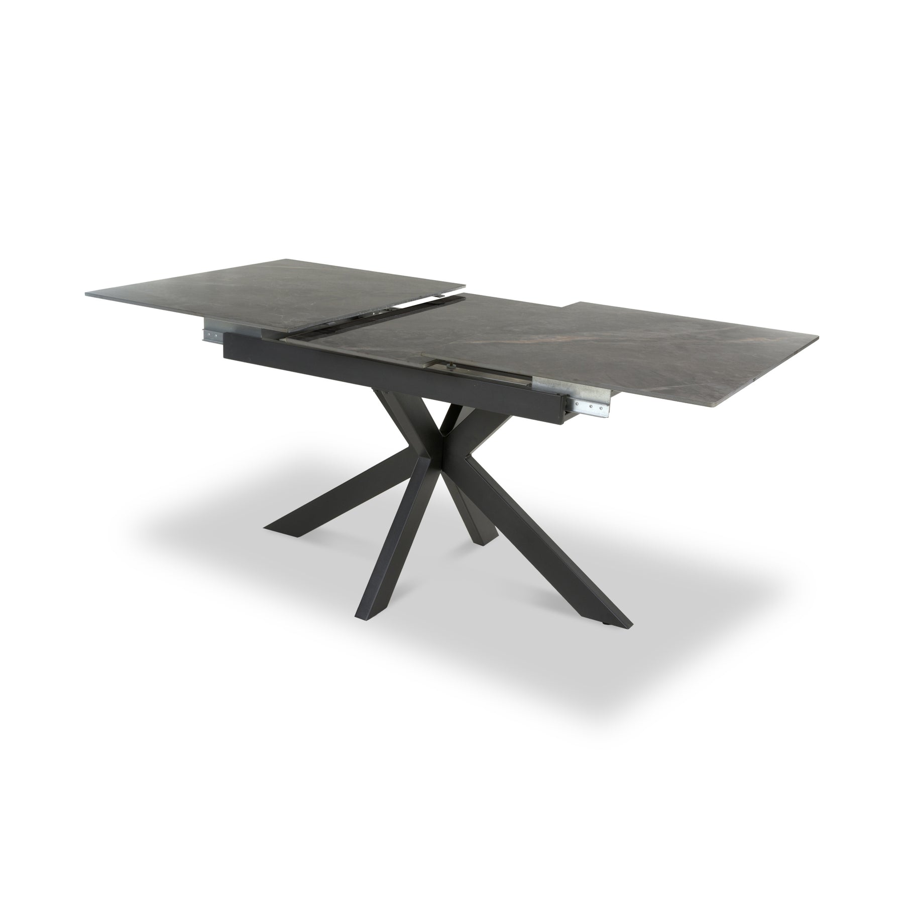 Farnell Ceramic Ext Dining Table Grey from Roseland Furniture
