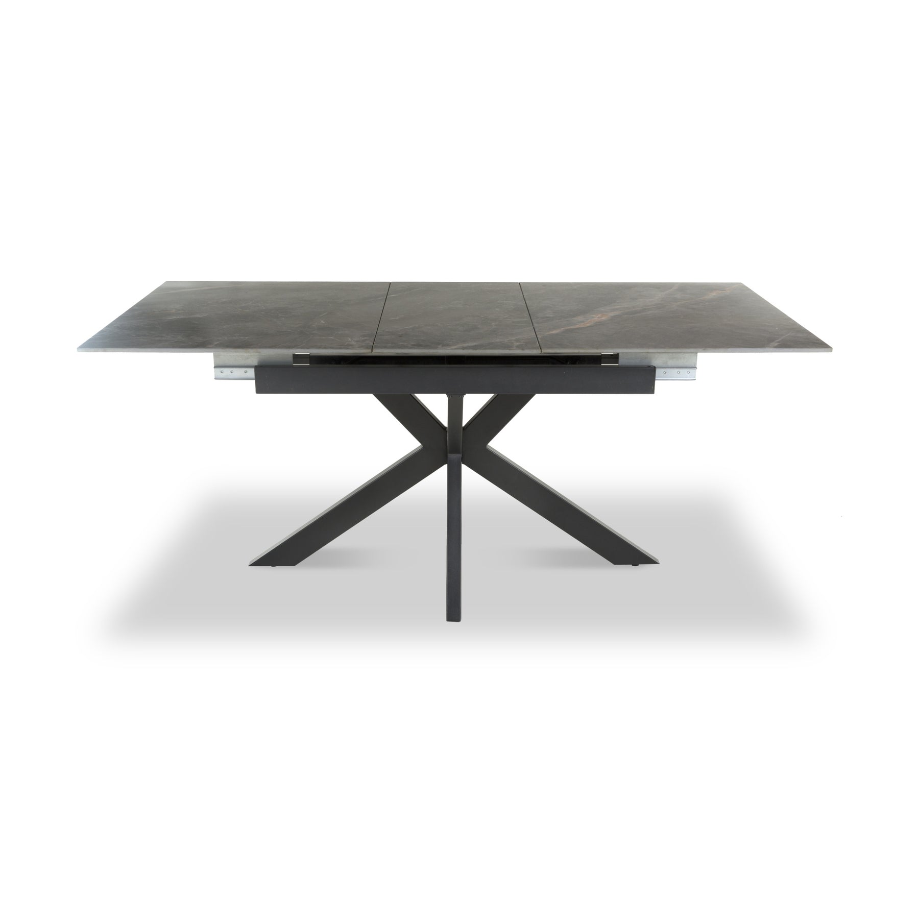 Farnell Ceramic Ext Dining Table Grey from Roseland Furniture