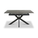 Farnell Ceramic Extending Dining Table Grey from Roseland Furniture