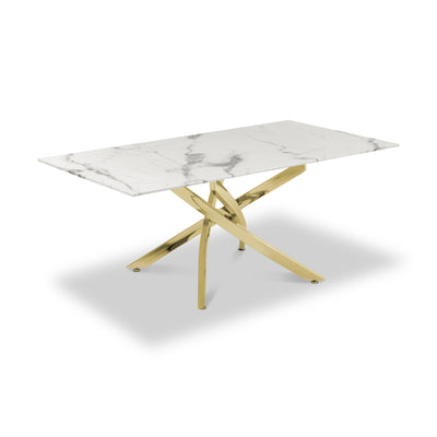 Melody Marble Effect Coffee Table