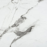 Melody Marble Effect Coffee Table White Gold from Roseland Furniture