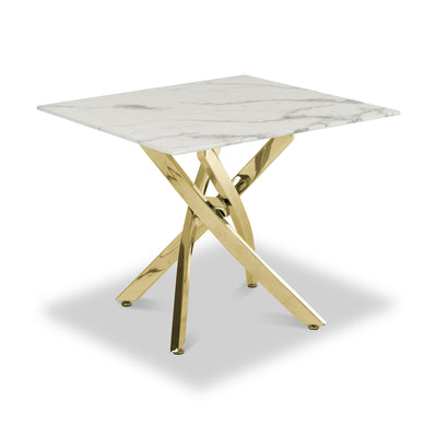 Melody Marble Effect Side Table