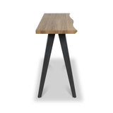 Crawley Natural Curve Console Table from Roseland Furniture