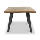 Crawley Natural Curve Side Table from Roseland Furniture