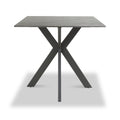 Farnell Ceramic 80cm Square Dining Table Grey from Roseland Furniture