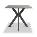 Farnell Ceramic 80cm Square Dining Table Grey from Roseland Furniture
