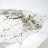 Farnell Ceramic 80cm Square Dining Table White from Roseland Furniture