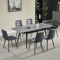 Avaston Extending Dining Table Grey from Roseland Furniture