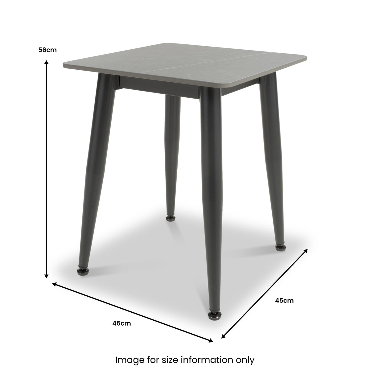 Avaston Side Table Grey from Roseland Furniture
