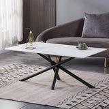 Barton Coffee Table White from Roseland Furniture