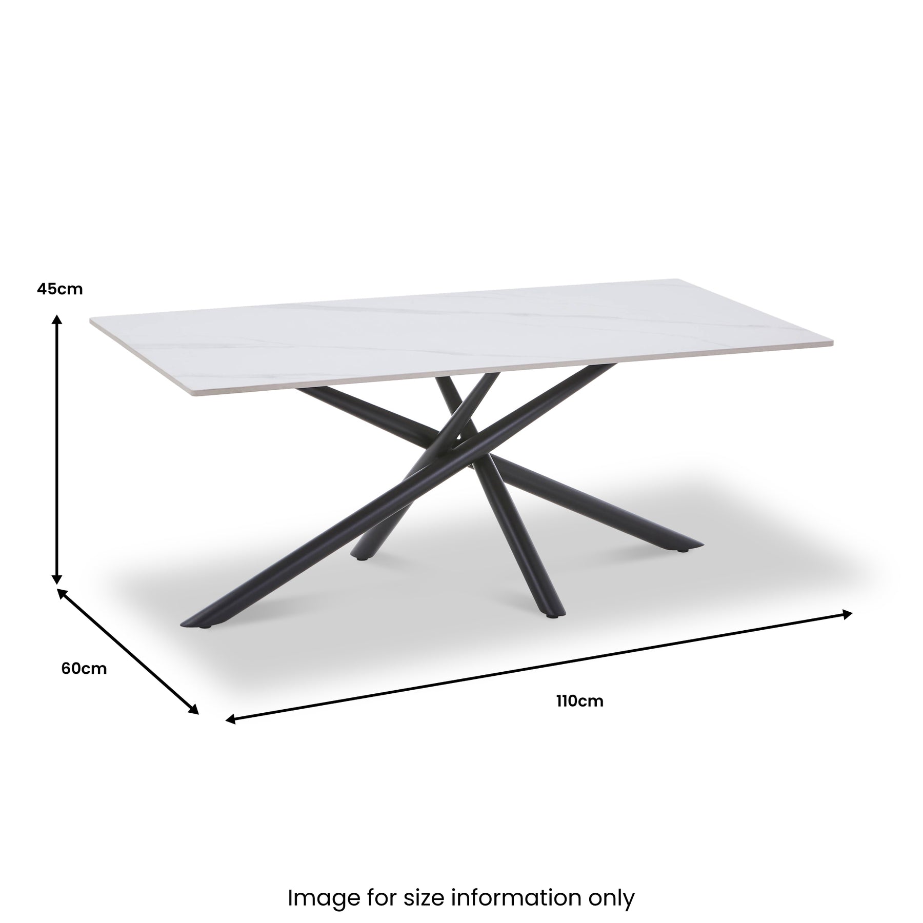 Barton Coffee Table Grey from Roseland Furniture