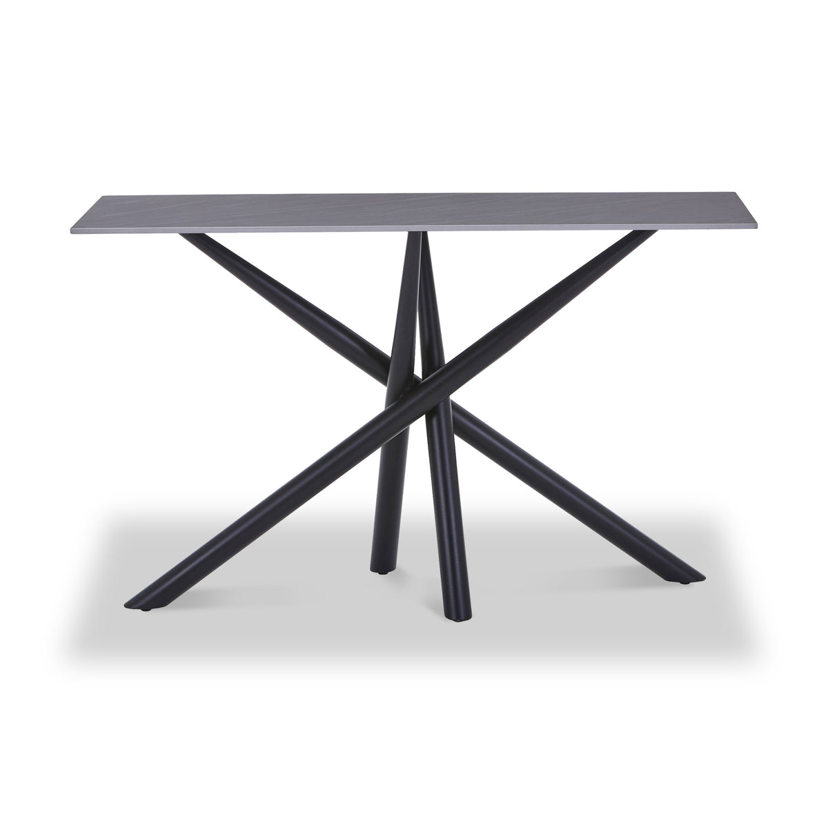 Barton Console Table Grey from Roseland Furniture