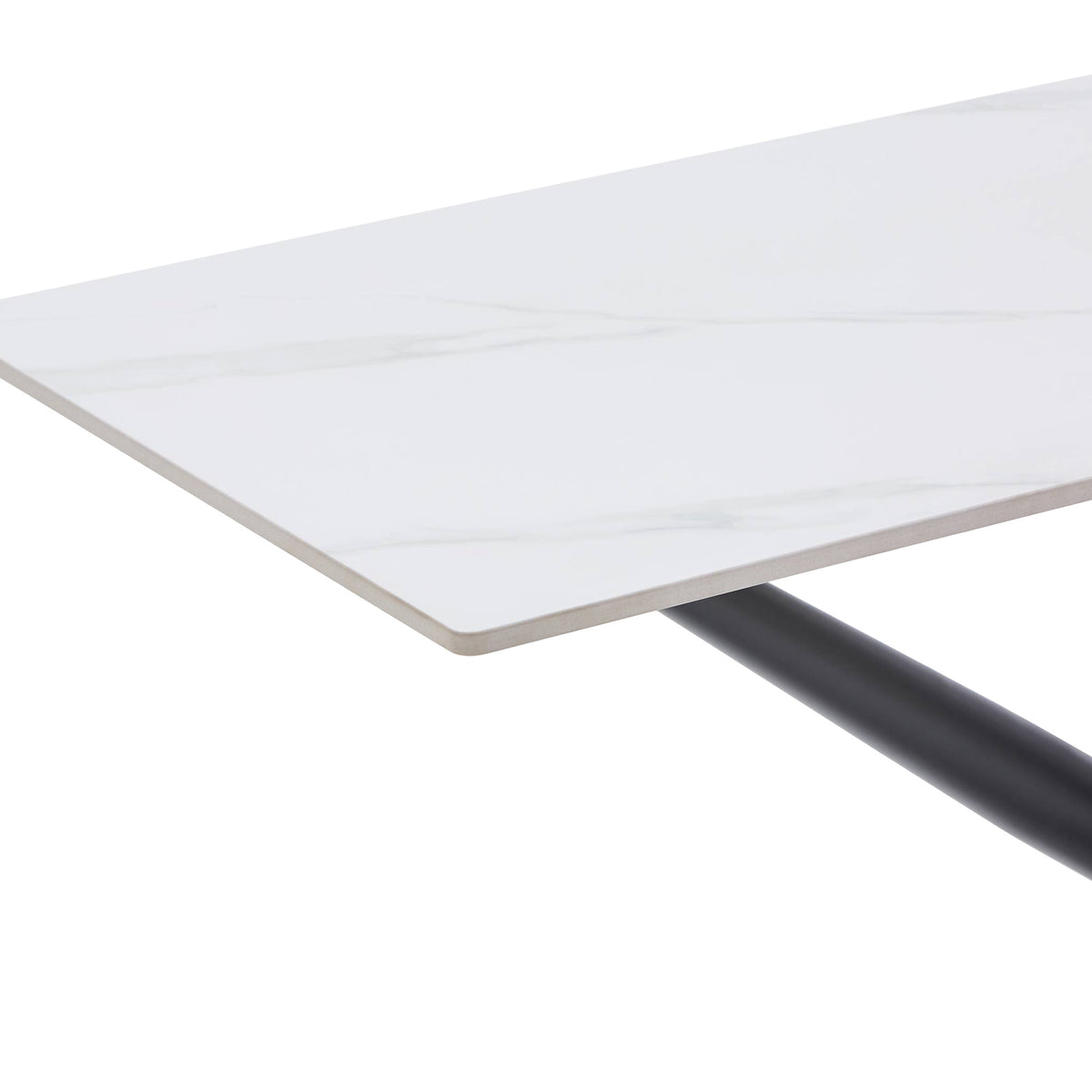 Barton Console Table White from Roseland Furniture