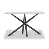 Barton Console Table White from Roseland Furniture