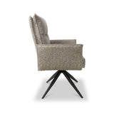 Morlie Swivel Chair Mink from Roseland Furniture