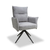 Morlie Swivel Chair Grey from Roseland Furniture